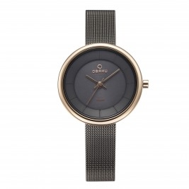 klasyczny damski Zegarek Obaku Denmark V206LRVJMJ na bransolecie