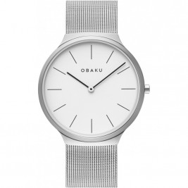 klasyczny męski Zegarek Obaku Denmark V240GXCWMC - Zegarki Obaku