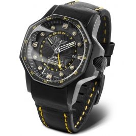 Vostok Europe NH34-640C703 ATOMIC Age Fermi Line GMT Limited