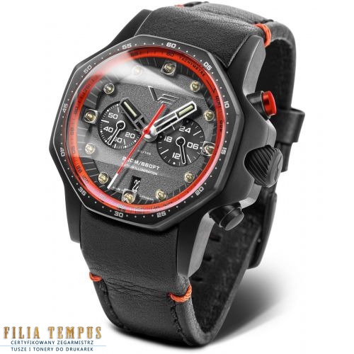 Zegarek VOSTOK EUROPE VK64-640C699 ATOMIC Age Sakharov Line Quartz Chrono Vostok Europe - Zegarki VOSTOK Zegarek VOSTOK EUROPE VK64-640C699 ATOMIC Age Sakharov Line Quartz Chrono Vostok Europe - Zegarki VOSTOK