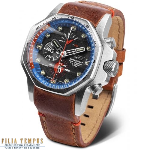 Zegarek VOSTOK EUROPE YM86-640A696 ATOMIC Age Oppenheimer Line Multifunction Limited Edition Vostok Europe - Zegarki VOSTOK Zegarek VOSTOK EUROPE YM86-640A696 ATOMIC Age Oppenheimer Line Multifunction Limited Edition Vostok Europe - Zegarki VOSTOK