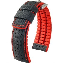 Pasek HIRSCH Robby L 0912094050-4-20 skórzano kauczukowy 20 mm - Paski HIRSCH