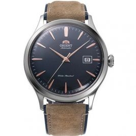 klasyczny męski Zegarek Orient BAMBINO V4 Automatic RA-AC0P02L10B na pasku