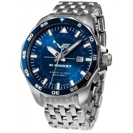 sportowy męski Zegarek Vostok Europe N1 ROCKET NH34-225A712B na bransolecie