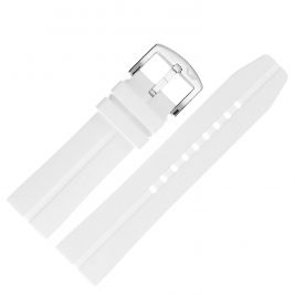 Pasek Vostok Europe Expedition - Silikon (A642) biały stalowa kl. - Paski i bransolety VOSTOK