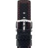 Pasek HIRSCH Carbon 100m-WR L 02592052-2-18 skórzany 18 mm - Paski HIRSCH