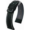 Pasek HIRSCH Carbon 100m-WR XL 02592250-2-20 skórzany 20 mm - Paski HIRSCH