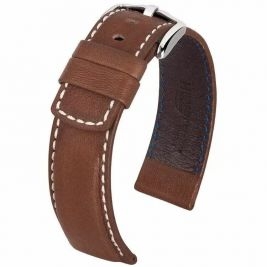 Pasek HIRSCH Mariner 100m-WR L 14502110-2-24 skórzany 24 mm - Paski HIRSCH