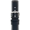 Pasek HIRSCH Mariner 100m-WR L 14502150-2-24 skórzany 24 mm - Paski HIRSCH