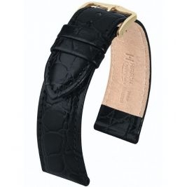 Pasek HIRSCH Crocograin M 12302850-1-12 skórzany 12 mm - Paski HIRSCH