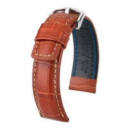 Pasek HIRSCH Grand Duke 100m-WR L 02528070-2-22 skórzany 22 mm - Paski HIRSCH