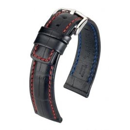 Pasek HIRSCH Grand Duke 100m-WR XL 02528250-2-24 skórzany 24 mm - Paski HIRSCH