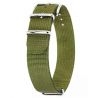 Pasek HIRSCH Rush Recycle khaki 40506040-2-20 tekstylny NATO 20 mm - Paski HIRSCH