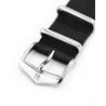 Pasek HIRSCH Rush Recycle czarny 40506050-2-20 tekstylny NATO 20 mm - Paski HIRSCH