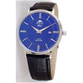 klasyczny męski Zegarek FUJI Time z niebieską tarczą M6106Q - Zegarki Fuji Time