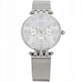 klasyczny damski Zegarek FujiTime w kolorze srebrnym M7121Q - Zegarki Fuji Time