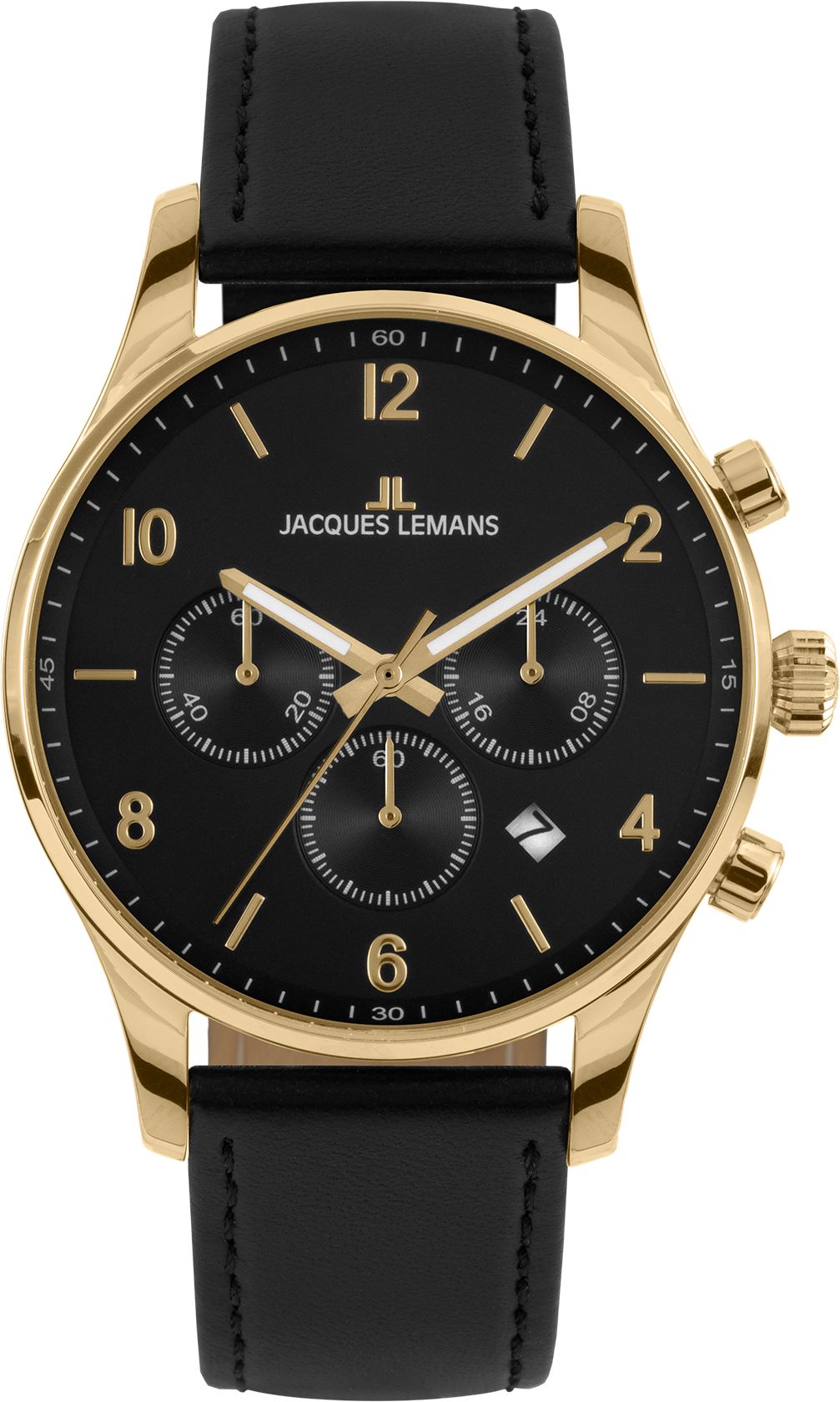 Pozłacany zegarek Jacques Lemans London Chronograph – luksusowy prezent na Dzień Ojca