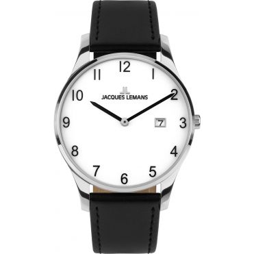 klasyczny męski Zegarek Jacques Lemans London 1-2122D na pasku