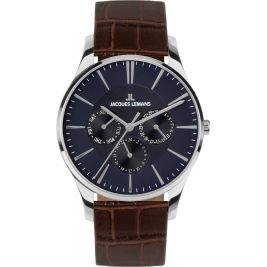 klasyczny męski Zegarek Jacques Lemans London 1-1951C na pasku