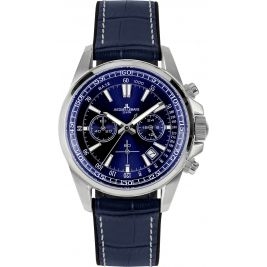 sportowy męski Zegarek Jacques Lemans Liverpool 1-2117C Chronograph na pasku