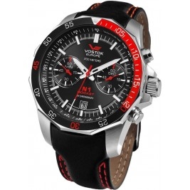 sportowy męski Zegarek Vostok Europe N1 ROCKET 6S21-2255295 na pasku
