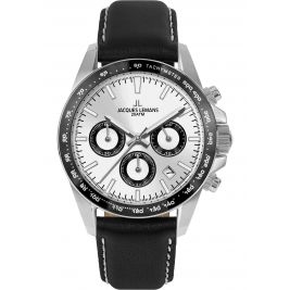 sportowy męski Zegarek Jacques Lemans Liverpool 1-1877B Chronograph na pasku