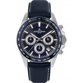 sportowy męski Zegarek Jacques Lemans Liverpool 1-1877C Chronograph na pasku