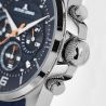 sportowy męski Zegarek Jacques Lemans Liverpool 1-2118C Chronograph na pasku