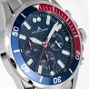 sportowy męski Zegarek Jacques Lemans Liverpool 1-2091G Chronograph na bransolecie