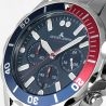 sportowy męski Zegarek Jacques Lemans Liverpool 1-2091G Chronograph na bransolecie