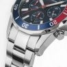sportowy męski Zegarek Jacques Lemans Liverpool 1-2091G Chronograph na bransolecie