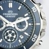 sportowy męski Zegarek Jacques Lemans UEFA CL-103B Chronograph na bransolecie