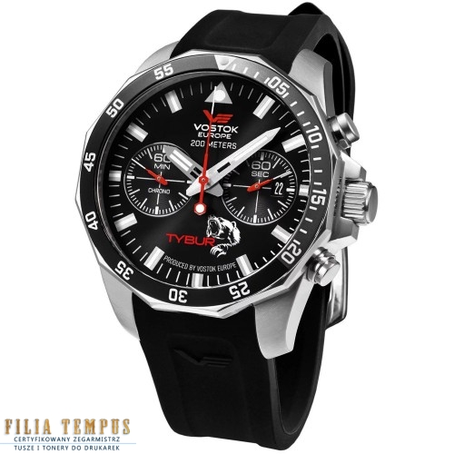 Zegarek VOSTOK EUROPE N1 ROCKET Chrono Marcin Tybura - Tybur - Limited Edition 6S21-225A436 Vostok Europe - Zegarki VOSTOK Zegarek VOSTOK EUROPE N1 ROCKET Chrono Marcin Tybura - Tybur - Limited Edition 6S21-225A436 Vostok Europe - Zegarki VOSTOK