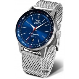 casual męski Zegarek Vostok Europe GAZ-14 LIMOUSINE NH35A-560A687B na bransolecie