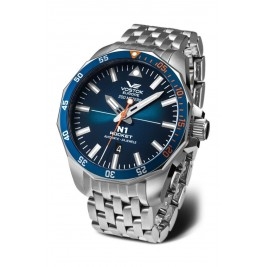 sportowy męski Zegarek Vostok Europe N1 ROCKET NH35A-225A615B na bransolecie