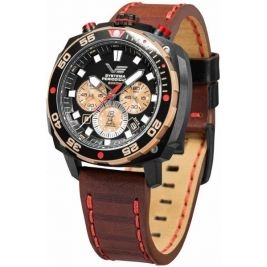 sportowy męski Zegarek Vostok Europe Systema Periodicum VK67-650E721 Boron na pasku