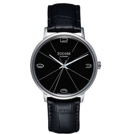 klasyczny męski Zegarek Błonie Zodiak Mechaniczny Czarny - Zegarki Błonie