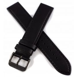 UL01N011M0 pasek skórzany czarny Orient 20mm - Paski i bransolety ORIENT