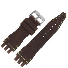 Pasek Vostok Europe Energia 3 - Skóra H284 brązowy matowa kl. - Paski i bransolety VOSTOK