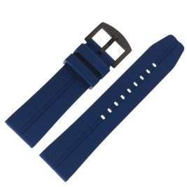 Pasek Vostok Europe Expedition - Silikon C442 niebieski z czarną kl. - Paski i bransolety VOSTOK