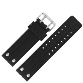 Pasek Vostok Europe Expedition - Skóra A544 czarny matowa kl. - Paski i bransolety VOSTOK