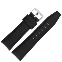 Pasek Vostok Europe Gaz-14 - Skóra 565 A595 czarny croco błyszcząca kl.