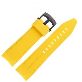 Pasek Vostok Europe Lunokhod - Silikon 4205 żółty z czarną kl. - Paski i bransolety VOSTOK