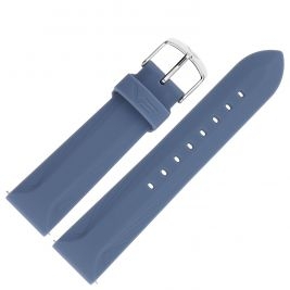 Pasek Vostok Europe Undine - Silikon A526 niebieski stalowa kl.