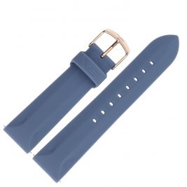 Pasek Vostok Europe Undine - Silikon B527 niebieski różowa kl. - Paski i bransolety VOSTOK