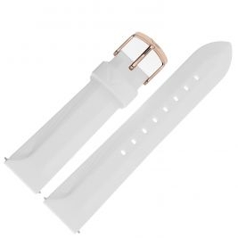 Pasek Vostok Europe Undine - Silikon B528 biały różowa kl. - Paski i bransolety VOSTOK