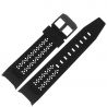 Pasek Vostok Europe Atomic Age - Silikon (C697) czarny czarna kl. - Paski i bransolety VOSTOK
