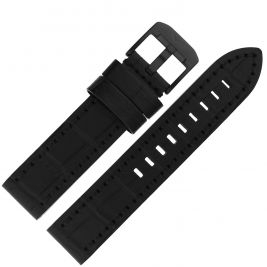 Pasek Vostok Europe Celestial - Skóra (E728) czarny croco czarna kl. - Paski i bransolety VOSTOK