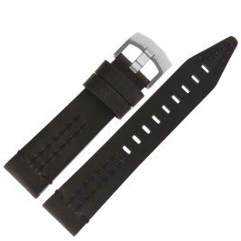 Pasek Vostok Europe Rocket N1 - Skóra (A713) czarny postarzany błyszcząca kl. - Paski i bransolety VOSTOK