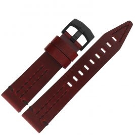 Pasek Vostok Europe Rocket N1 - Skóra (C714) brązowy z czarnym p. czarna kl. - Paski i bransolety VOSTOK